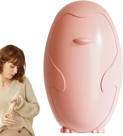 Herbruikbare Pluisroller - Wasbaar Reinigingsgereedschap - Kleding Onderhoud - Versterkte Gel - Compact Formaat - Roze