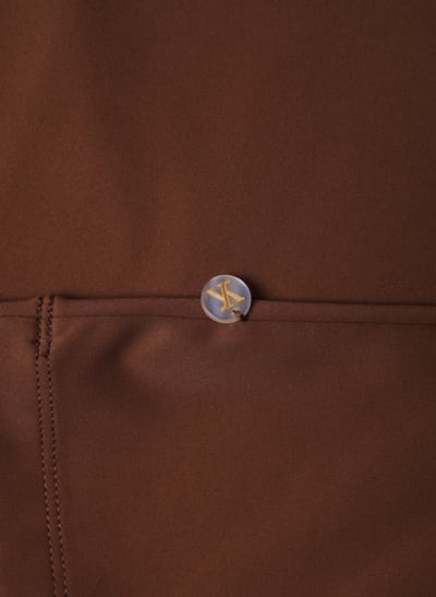 YEST Diliana Tops - Copper Brown - maat 48