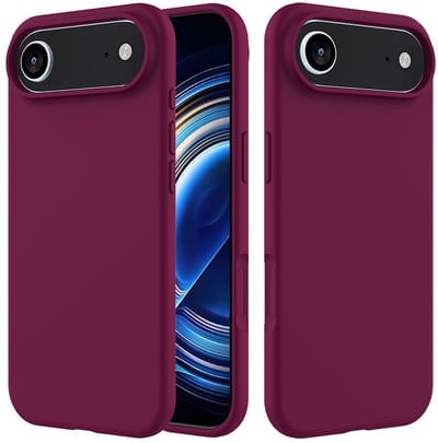 Coverup Hoesje - Geschikt voor iPhone Air Hoesje - Coverup Liquid Colour Back Cover - Wine Red