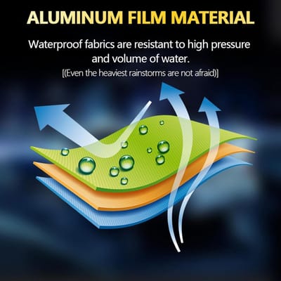 Driewielerhoes - Bakfietshoes - Buitenstalling - Waterdicht en UV-bestendig - Maat S - Zilver