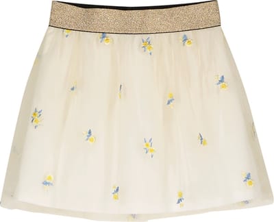 Moodstreet M403-5795 Meisjes Rok - Warm White - Maat 110-116