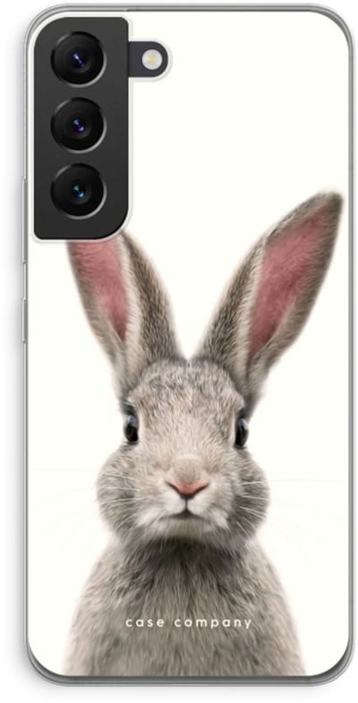 Case Company® - Hoesje geschikt voor Samsung Galaxy S22 hoesje - Daisy - Soft Cover Telefoonhoesje - Bescherming aan alle Kanten en Schermrand