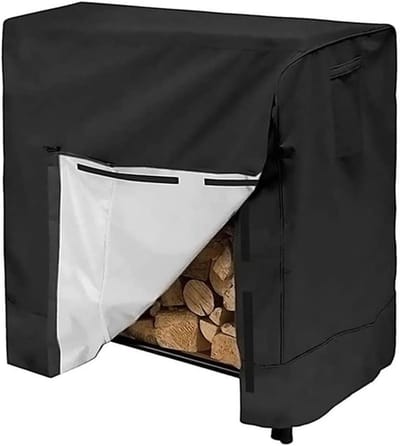 Hout Opslag Onderdak - Brandhout Protector - Bescherming Buiten - Waterdicht Oxford Doek - 122 x 61 x 107 cm