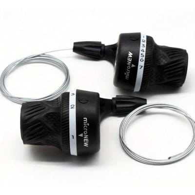 Micronew Gauche & Droite Transmission VTT Vélo de Montagne 3X6 3X7 3X8 Vitesses Poignée Tournante Dérailleur de Vélo Pour Shimano