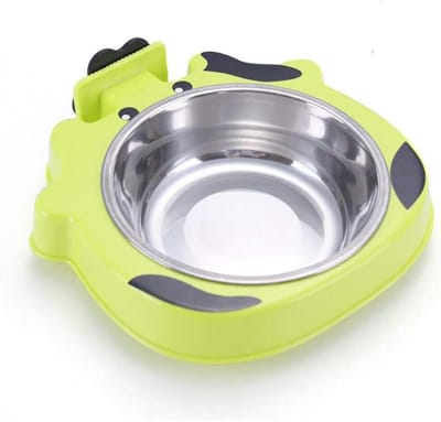 Hondenvoerbak - Voerbak Hond - Huisdieren Voeden - Antislip Bodem - 19.3 cm - Groen