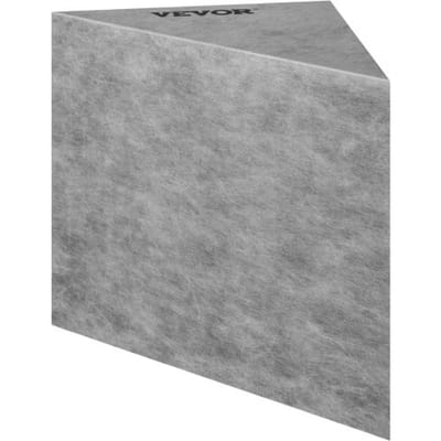 VEVOR Tegelbare Bank Driehoekig 57x40x50cm Bank Badkamer EPS Composiet Douchestoel Draagvermogen 200kg Douchestoel 0,08㎡ Dekkingsgebied 90° Binnen- en buitenhoeken Ideaal voor badkamerdouches
