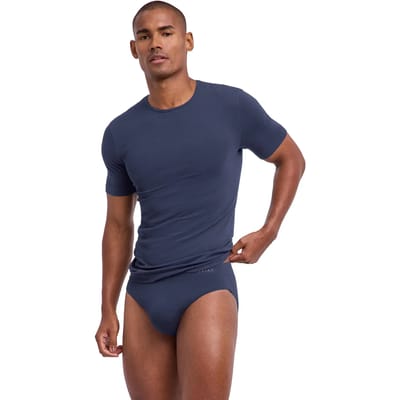 FALKE Daily Seamless naadloos modal top van onderlaag heren grijs - maat M