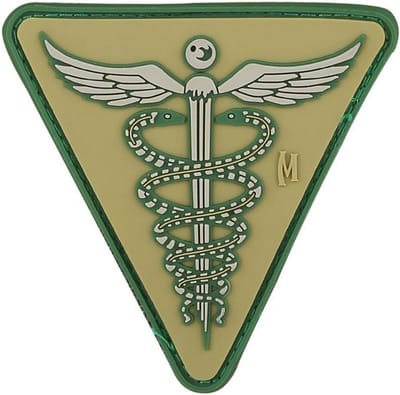 Medische Patch Caduceus Symbool voor Geneeskunde