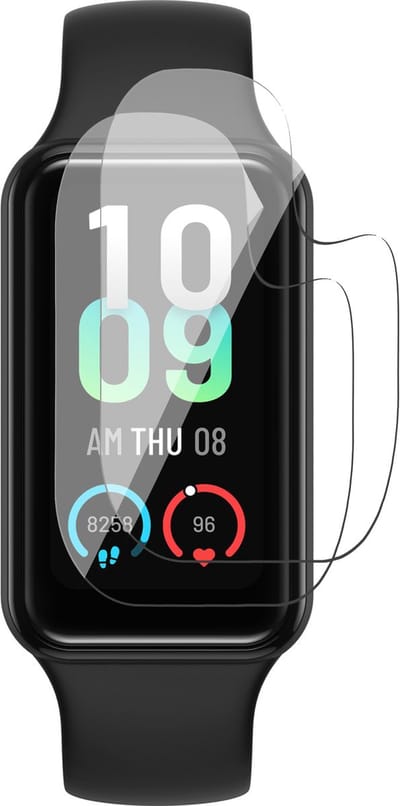 Screenprotector geschikt voor Amazfit Band 7 - 2x FlexGuard Screen Protector
