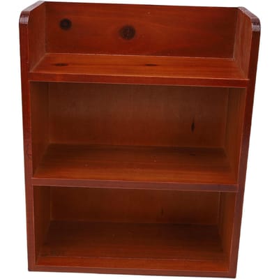 Meerlaags Houten Opbergrek Bureau Wandmontage Vintage Veelzijdig Houder voor Diverse Spullen voor Parfum Cosmetica
