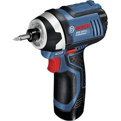 Bosch Professional GDR 10,8-LI 06019A6977 Accu-draaislagmoeraanzetter 105 Nm 10.8 V Aantal meegeleverde accus: 2 2 Ah Li-ion Incl. 2 accus, Incl.