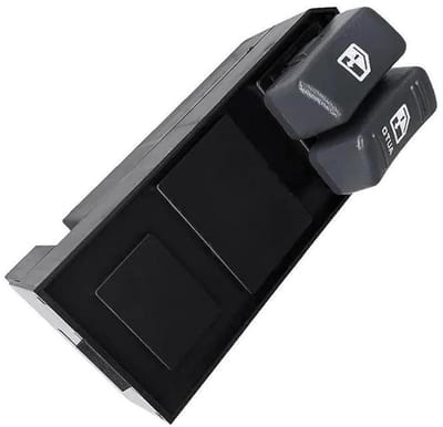 Raambediening Schakelaar - Elektrische Raamlifter - Auto Comfort Verbeteren - Directe Vervanging - 1 Stuk - Zwart