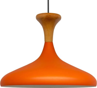 Bamyum Champion Træ Hanger, 35 cm Hanglamp Metaal E27 Scandinavische Oranje Hanglamp
