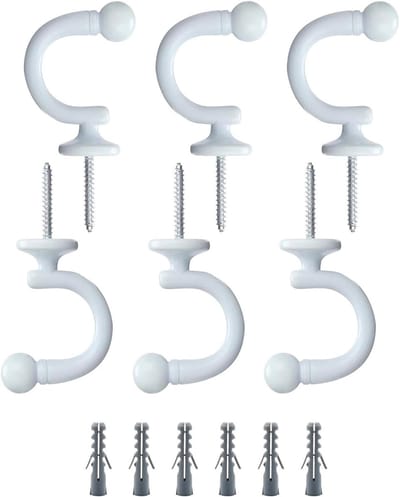 Famanu – Halfronde deurmat 40 x 70 cm antislip zilver lijnen