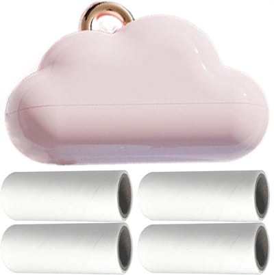 Pluisroller Kleding - Pluizenborstel Ontpluizer - Kleding Onderhouden - Geen Batterijen Nodig - 5 Navullingen - Roze