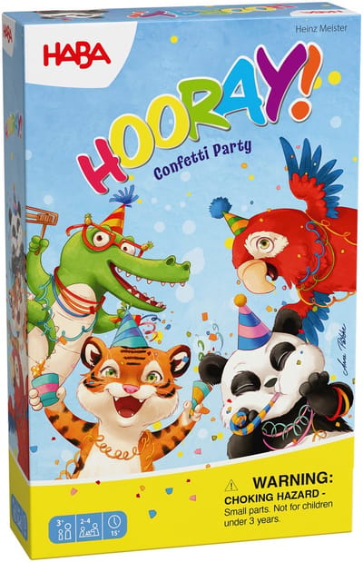 Haba | Bordspel Hoera! Het Regent Confetti Een Kleurrijk Spel
