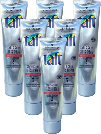 Schwarzkopf taft Style & Shine Gloss Cream 100ml x 6