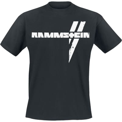 Rammstein T-shirt - White Bars - S tot 3XL - voor Mannen - zwart