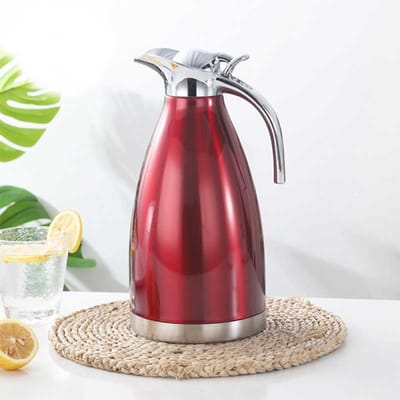 Dubbelwandige Stalen Thermoskan Koffie- en Theepot Thermisch Geïsoleerde Waterkan 15L 2L Duurzaam Duurzaam Nuttig Nuttig Duurzaam 1.5L
