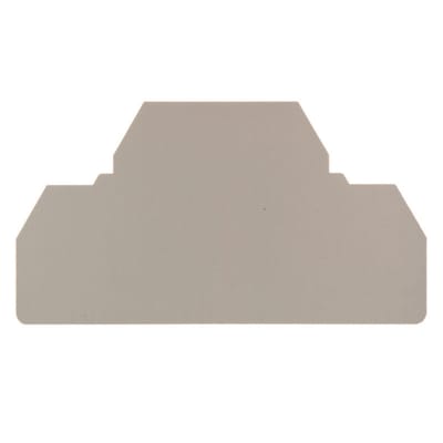 Terminalblok Scheidings Eindeplaat 79mm X 43mm - 1674730000 [10 Stuks]