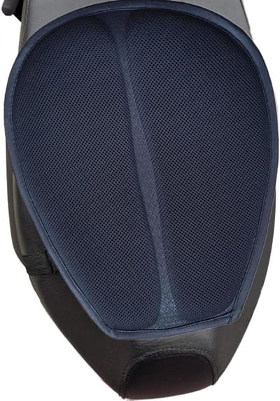 Motorfiets Zadelkussen - Comfort Kussen - Lange Ritten - Ademend Geheugenschuim - 38x35 cm - Zwart