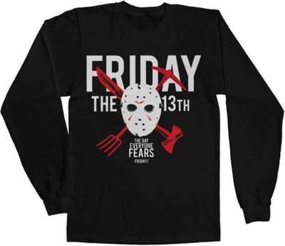 Friday The 13th Sweater/trui -L- The Day Everyone Fears Zwart