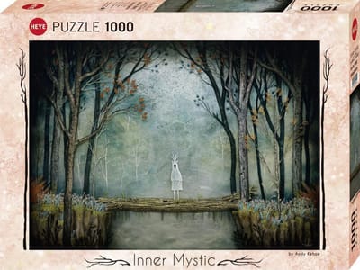 Puzzel 1000 Stukjes Mysterie Bosscène Brug Verrassend Kunstwerk
