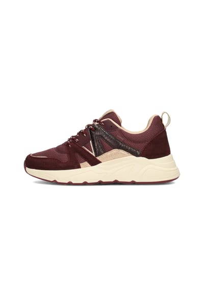 POSH by Poelman Carocel Dames Sneakers - Donker rood