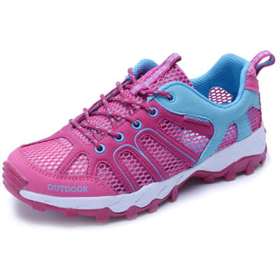 Ademende Mesh Outdoor Wandelschoenen Heren Lichtgewicht Antislip Slijtvast Reizen Bergbeklimmen Trendy Schoenen 35 blue