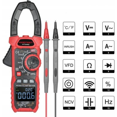 Habotest Digital Clamp Meter HT208D