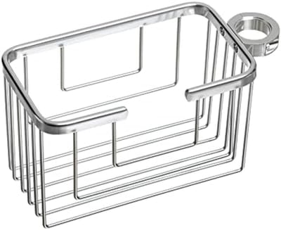 PromoHome Rechthoekig Doucherek - Boorvrije Bevestiging, Roestvrij Aluminium