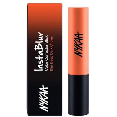 Nykaa Instablur Color Natural Full Corrector Stick - Oranje,, (1 Tel) red