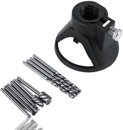 VT Goods - Houtsnijwerk Kit - Boren en Frezen - Perfect voor Houtbewerking - 11 stuks - Accessoire Kit voor Rotary Tool - Geschikt voor Professional...