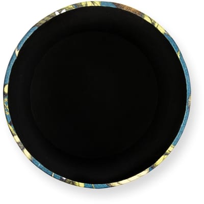 Excelsa Italiaans Design Boboli Opbergpoef – Fluweel & Hout – 39x39x43 cm – Multicolor – Excelsa Living