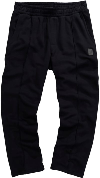 STHUGE - Heren - Sweatpants elastische tailleband Relaxed Fit - Zwart - Maat 6XL