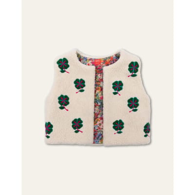 Oilily Clover Bodywarmer- maat80/18m Turtle Dove
