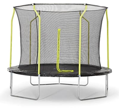 Unisex Jeugdtrampoline 10ft met Veiligheidsbehuizing - Ideaal voor Kinderen