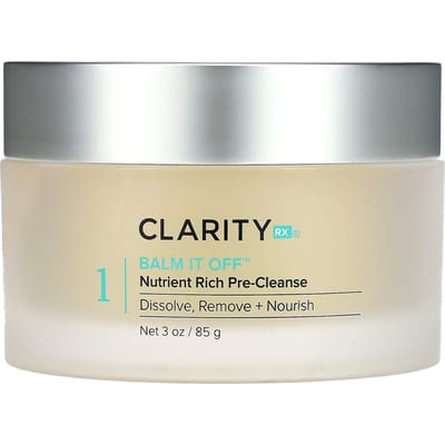 ClarityRx, Balm It Off, Nutrient Rich Cleansing Before, 85 g (3 oz) beige