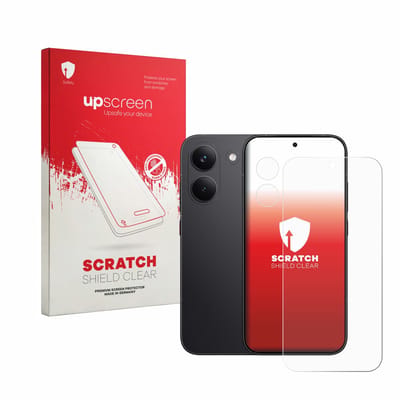 upscreen - Screenprotector voor Xiaomi Poco X8 Pro Iron Man Edition (Voor+Camera) - Folie Beschermfolie transparant