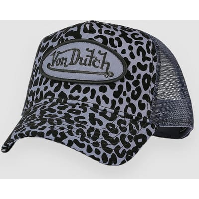 Von Dutch Von Flock Trucker Cap blauw