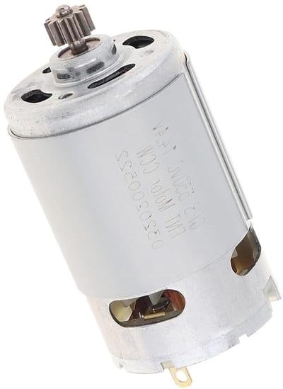 DC Motor - Elektrische Motor - Gereedschap Aandrijving - Hoog Koppel - 14.4V - Metaal