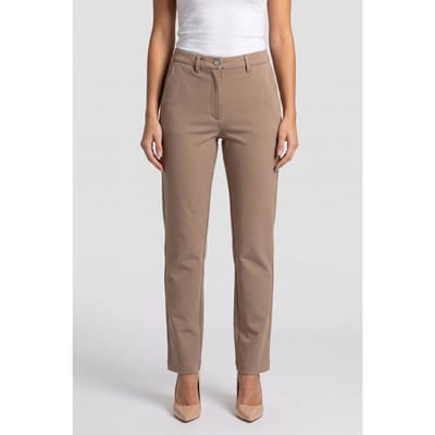 GUESS  Eco New Zoe Pant Silk Taupe Taglia: XS/32 | Pantaloni da completo Outlet | Donna | Nero