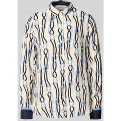 overhemdblouse met knoopsluiting
