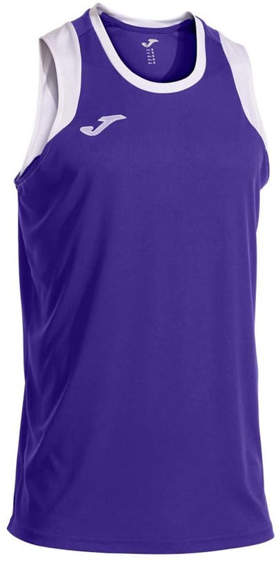 Joma Cancha Mouwloos T-shirt Blauw,Paars S Man