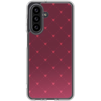 imoshion Hoesje - Geschikt voor Samsung Galaxy A26 - Design hoesje - Crush Check Coral Dust