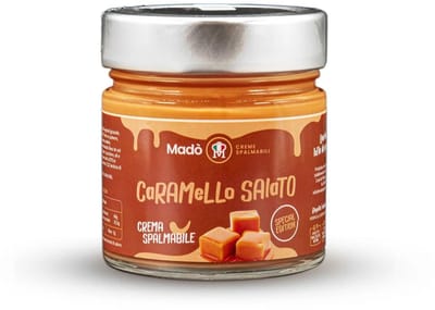 Mado Crème Salted Caramel – Italiaanse gezouten karamel pasta – 350 g