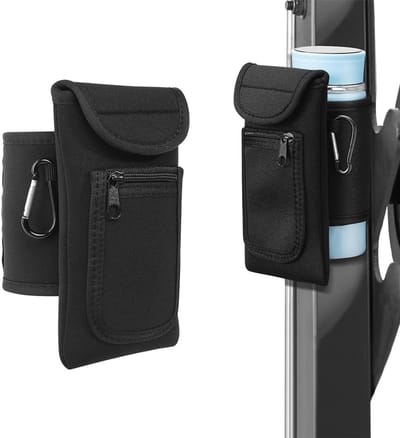 SnelShoppen - Magnetische Fleshoes, Magnetische Sporttas, Magnetische Fles Tas voor Fles, Telefoon, Kaarten, Sleutels en Accessoires, Mobiele Houder v