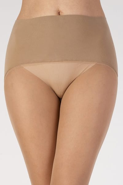Aristoc Panty - Ultimate - Naadloos - Katoenen Kruisje - 15 Den. - Medium - Nude
