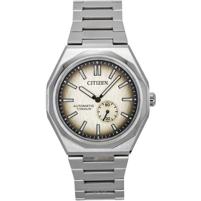 Citizen Super Titanium Zenshin 60 NK5020-58P Horloge - Titanium - Zilverkleurig - Ø 41 mm