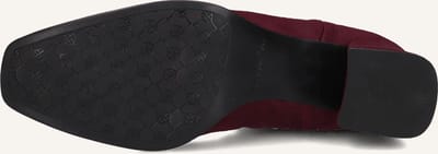 Unisa Lucas Enkellaarsjes - Enkelboots met rits - Dames - Rood - Maat 42